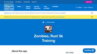 
                            8. Zombies, run! 5k training | ReachOut Australia