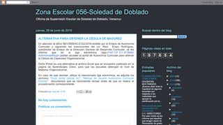 
                            9. Zona Escolar 056-Soledad de Doblado: ALTERNATIVA PARA ...