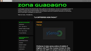 
                            9. Zona Guadagno: CLIXSENSE