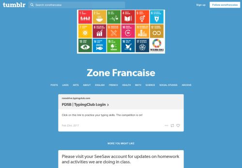 
                            8. Zone Francaise — PDSB | TypingClub Login