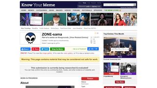 
                            8. ZONE-sama | Know Your Meme