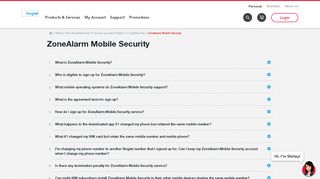 
                            9. ZoneAlarm Mobile Security | Singtel