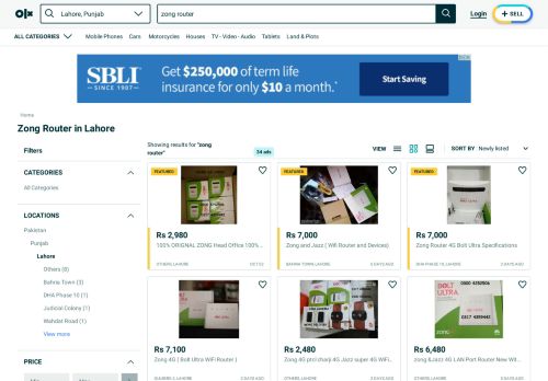 
                            7. Zong Router in Lahore - OLX.com.pk