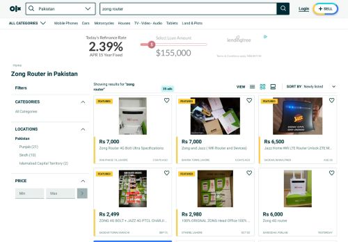 
                            5. Zong Router - OLX.com.pk