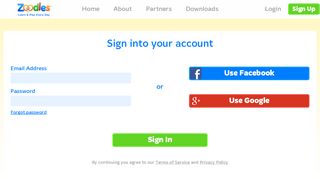 
                            1. Zoodles Login - Zoodles Kid Mode
