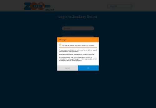 
                            1. ZooEasy - Login