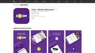 
                            6. Zoom - Ofertas e Descontos na App Store - iTunes - Apple