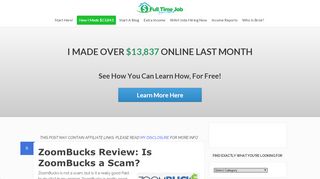 
                            8. ZoomBucks Review: Is ZoomBucks a Scam? | Full Time Job ...