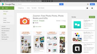 
                            9. Zoomin: Photo Books, Gifts and Decor – Apps on Google Play