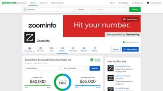 
                            10. ZoomInfo Account Executive Salaries | Glassdoor