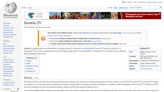 
                            7. Zoomin.TV - Wikipedia