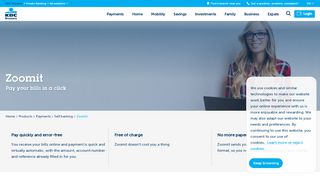 
                            8. Zoomit: manage and pay your bills in a click - KBC Brussels Bank ...