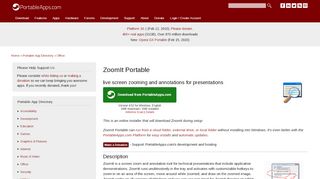 
                            13. ZoomIt Portable | PortableApps.com