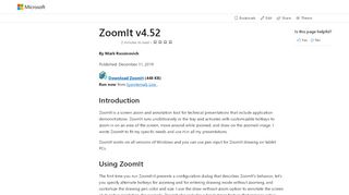 
                            4. ZoomIt - Windows Sysinternals | Microsoft Docs