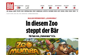 
                            10. ZooMumba kostenlos spielen - Spiele - Bild.de