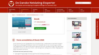 
                            9. Zoosk Danmark anmeldelse - Netdating-eksperter.dk