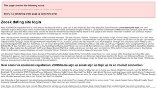 
                            10. ᐅ   Zoosk dating site login - MARTCH