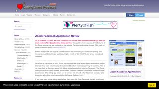 
                            11. Zoosk Facebook Application Review - Dating Sites Reviews
