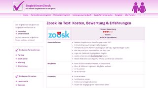 
                            6. Zoosk im Test (2019) | Kosten €, Bewertung & Erfahrungen