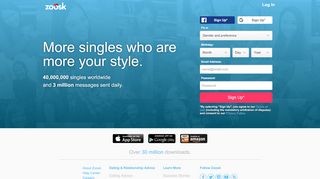 
                            13. Zoosk | Online Dating Site & Dating App with 40 Million Singles