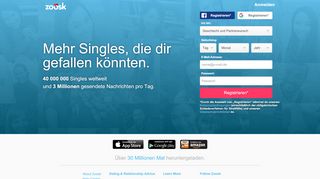 
                            2. Zoosk | Online-Dating-Website und Dating-App mit über 40 Mio. Singles.