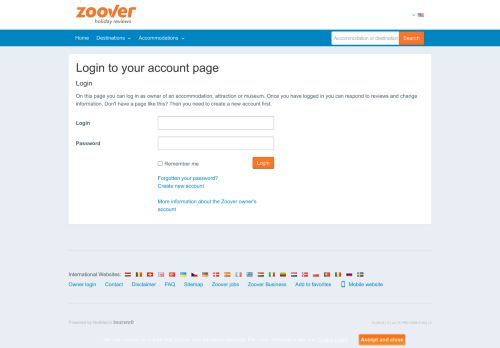
                            5. Zoover Booking Extranet