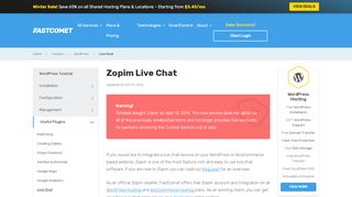 
                            12. Zopim Live Chat - FastComet
