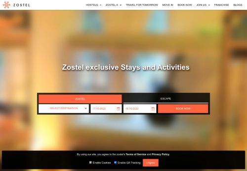 
                            7. Zostel Book Now| Largest Branded Hostel Chain in India & Nepal