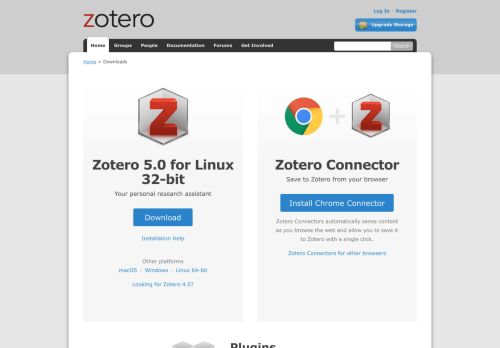 
                            3. Zotero | Downloads