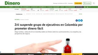 
                            8. Zrii suspende grupo de ejecutivos en Colombia por prometer dinero fácil