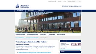 
                            13. ZSB - Vorbereitungskurse (Universität Paderborn)
