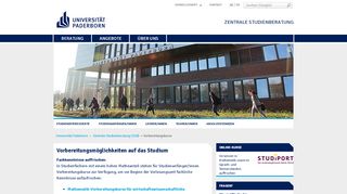 
                            7. ZSB - Vorbereitungskurse (Universität Paderborn)