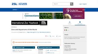 
                            10. ZSL Publications - Wiley Online Library