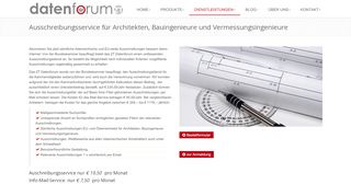 
                            12. ZT datenforum reg.Gen.mbH | Ausschreibungsservice