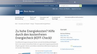 
                            10. Zu hohe Energiekosten? Hilfe durch den kostenfreien Energiecheck ...