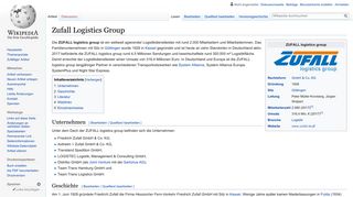 
                            6. Zufall Logistics Group – Wikipedia