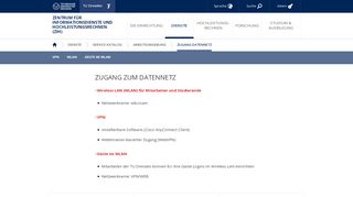 
                            5. Zugang Datennetz — Zentrum für Informationsdienste ... - TU Dresden