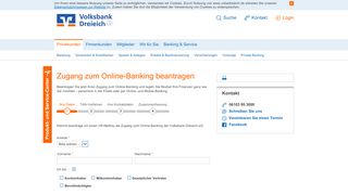 
                            9. Zugang Online-Banking beantragen Volksbank Dreieich eG