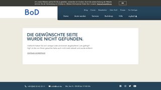 
                            7. Zugang + Passwort: BoD - Books on Demand GmbH