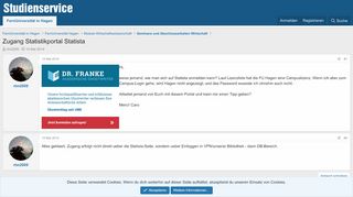 
                            10. Zugang Statistikportal Statista | Studienservice Fernuni Hagen