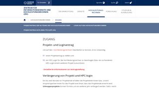 
                            4. Zugang — Zentrum für Informationsdienste und ... - TU Dresden