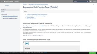 
                            7. Zugang zur Dell-Premier-Page (Ostfalia) - RZWiki - Confluence