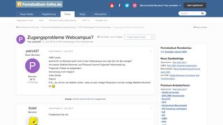 
                            3. Zugangsprobleme Webcampus? - HFH Hamburger Fern-Hochschule ...