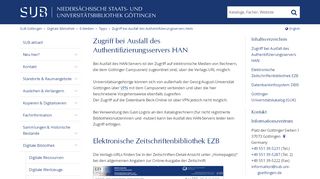 
                            3. Zugriff bei Ausfall des Authentifizierungsservers HAN - SUB Göttingen
