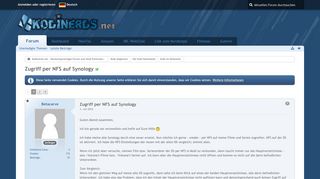 
                            11. Zugriff per NFS auf Synology - Kodi im Netzwerk - Kodinerds.net ...