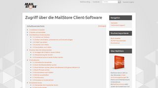
                            8. Zugriff über die MailStore Client-Software – MailStore Server Hilfe