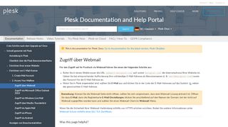 
                            10. Zugriff über Webmail - Plesk Documentation