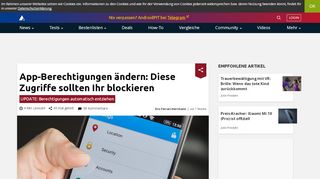 
                            6. Zugriffe blockieren: So lassen sich App-Berechtigungen verwalten ...