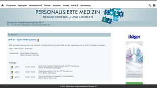 
                            12. Zukunftswerkstatt AINS und Patientensicherheit - Deutsche ...