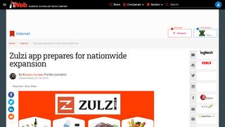 
                            10. Zulzi app prepares for nationwide expansion | ITWeb